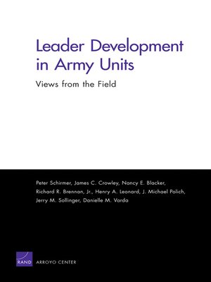 cover image of Leader Development in Army Units